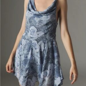 Urban Outfitters Blue Floral Dress